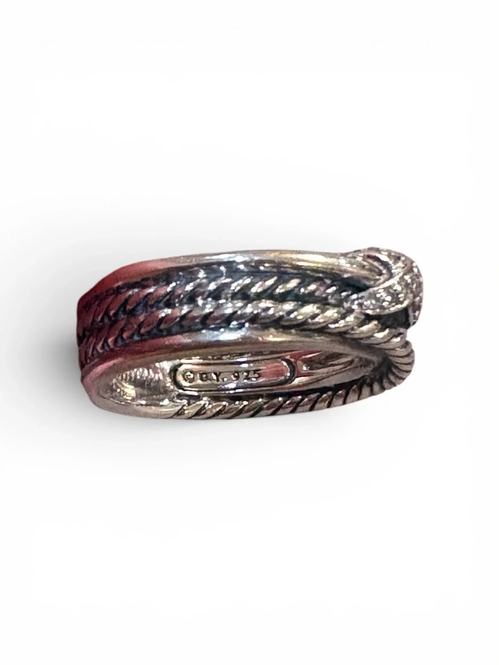 David Yurman X Crossover Band Ring